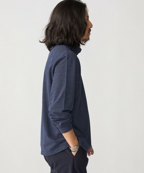 SHIPS / シップス ポロシャツ | 【WEB限定】SHIPS: 吸水速乾・UVケア Drymix(R)ワンポイントロゴ ボタンダウン 長袖ポロシャツ | 詳細21