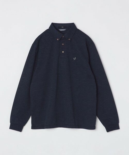 SHIPS / シップス ポロシャツ | 【WEB限定】SHIPS: 吸水速乾・UVケア Drymix(R)ワンポイントロゴ ボタンダウン 長袖ポロシャツ | 詳細23