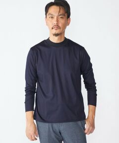 SHIPS / シップス Tシャツ | SHIPS: ALBINI モックネック ロングスリーブ Tシャツ