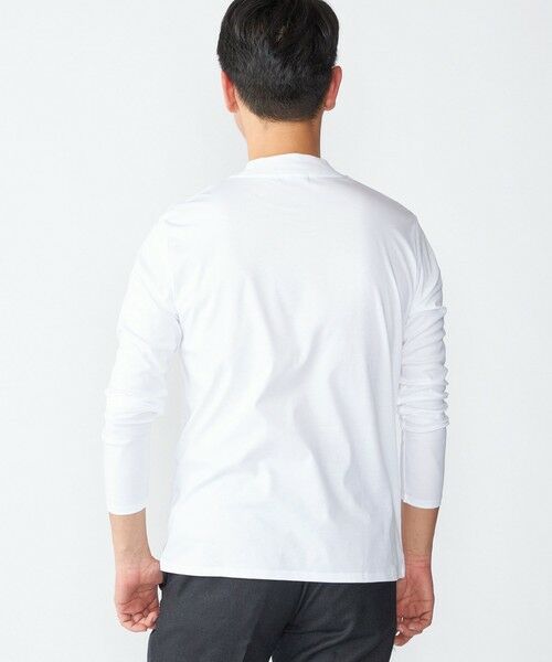 SHIPS / シップス Tシャツ | SHIPS: ALBINI モックネック ロングスリーブ Tシャツ | 詳細2