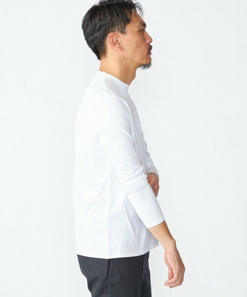 SHIPS / シップス Tシャツ | SHIPS: ALBINI モックネック ロングスリーブ Tシャツ | 詳細3