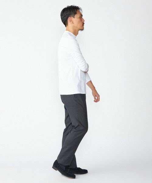 SHIPS / シップス Tシャツ | SHIPS: ALBINI モックネック ロングスリーブ Tシャツ | 詳細7