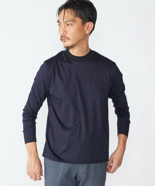 SHIPS / シップス Tシャツ | SHIPS: ALBINI モックネック ロングスリーブ Tシャツ | 詳細20