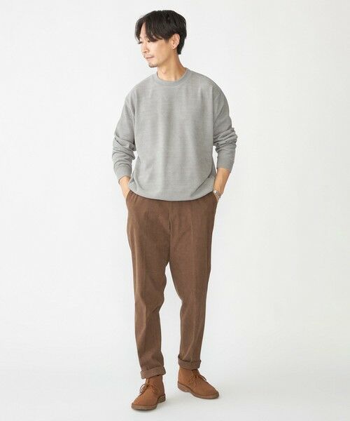 SHIPS / シップス Tシャツ | SHIPS:〈手洗い可能〉モール ダブルフェイス クルーネック プルオーバー | 詳細1