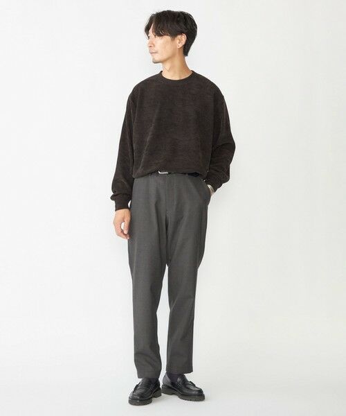 SHIPS / シップス Tシャツ | SHIPS:〈手洗い可能〉モール ダブルフェイス クルーネック プルオーバー | 詳細7