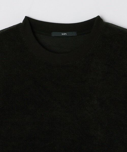 SHIPS / シップス Tシャツ | SHIPS:〈手洗い可能〉モール ダブルフェイス クルーネック プルオーバー | 詳細12
