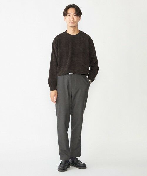 SHIPS / シップス Tシャツ | SHIPS:〈手洗い可能〉モール ダブルフェイス クルーネック プルオーバー | 詳細6