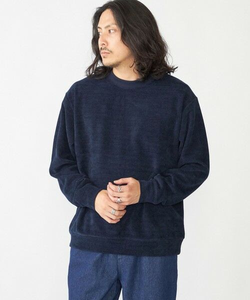 SHIPS / シップス Tシャツ | SHIPS:〈手洗い可能〉モール ダブルフェイス クルーネック プルオーバー | 詳細21