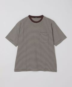 SHIPS / シップス Tシャツ | SHIPS: マイクロ ボーダー ショートスリーブ Tシャツ