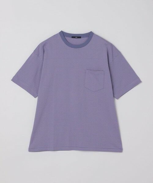 SHIPS / シップス Tシャツ | SHIPS: マイクロ ボーダー ショートスリーブ Tシャツ | 詳細13