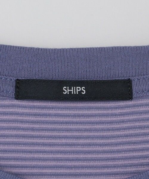 SHIPS / シップス Tシャツ | SHIPS: マイクロ ボーダー ショートスリーブ Tシャツ | 詳細16