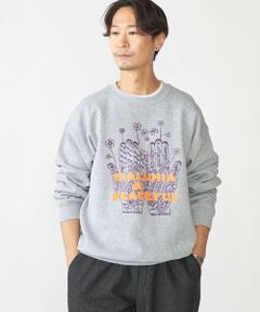 SHIPS / シップス Tシャツ | 【SHIPS別注】THE DAY ON THE BEACH: プリント クルーネック スウェット