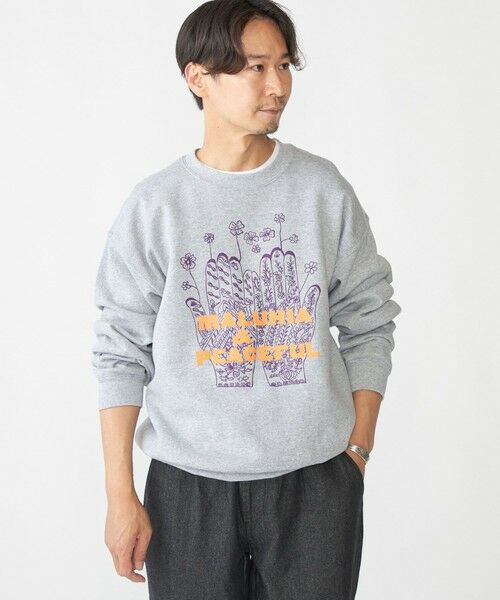 SHIPS / シップス Tシャツ | 【SHIPS別注】THE DAY ON THE BEACH: プリント クルーネック スウェット | 詳細2