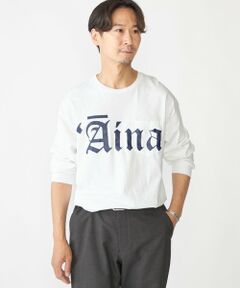SHIPS / シップス Tシャツ | 【SHIPS別注】THE DAY ON THE BEACH: プリント ポケット Tシャツ（ロンT）