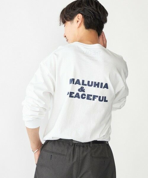 SHIPS / シップス Tシャツ | 【SHIPS別注】THE DAY ON THE BEACH: プリント ポケット Tシャツ(ロンT) | 詳細3
