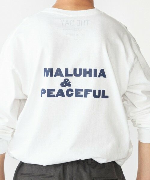 SHIPS / シップス Tシャツ | 【SHIPS別注】THE DAY ON THE BEACH: プリント ポケット Tシャツ(ロンT) | 詳細4