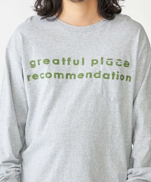 SHIPS / シップス Tシャツ | 【SHIPS別注】THE DAY ON THE BEACH: プリント ポケット Tシャツ(ロンT) | 詳細20