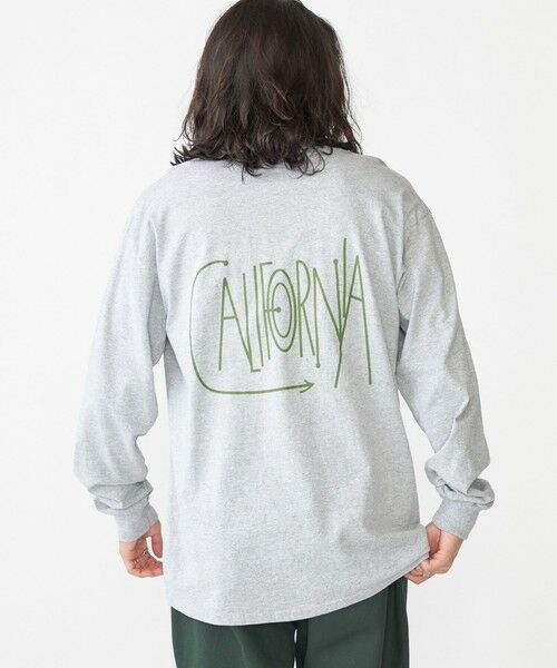 SHIPS / シップス Tシャツ | 【SHIPS別注】THE DAY ON THE BEACH: プリント ポケット Tシャツ(ロンT) | 詳細17