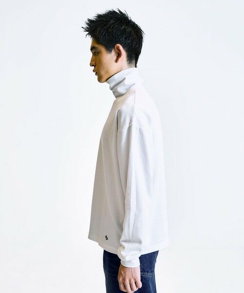 SHIPS / シップス Tシャツ | City Ambient Products: フライス タートルネック ロングスリーブ Tシャツ | 詳細6