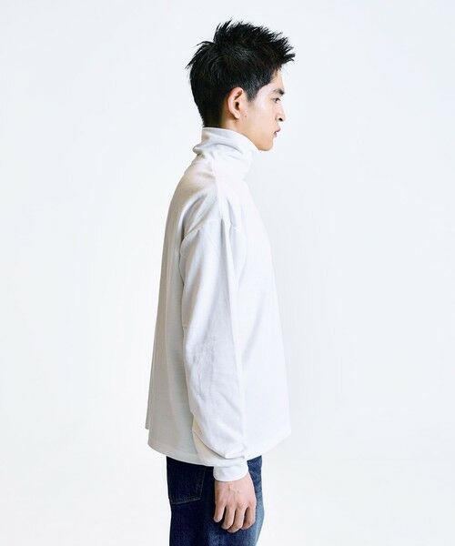 SHIPS / シップス Tシャツ | City Ambient Products: フライス タートルネック ロングスリーブ Tシャツ | 詳細8