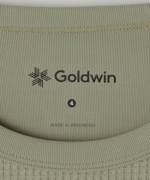 SHIPS / シップス Tシャツ | Goldwin: WAFFLE LIGHT L/S | 詳細5