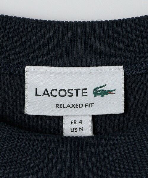 SHIPS / シップス Tシャツ | LACOSTE: SH9359-99 クルーネック 鹿の子ニット | 詳細5