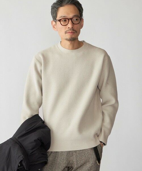 SHIPS / シップス Tシャツ | SHIPS: 〈手洗い可能〉 モール クルーネック ロングスリーブ | 詳細3