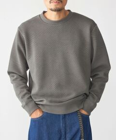 SHIPS / シップス Tシャツ | SHIPS: ジャカード ライト ロングスリーブ プルオーバー