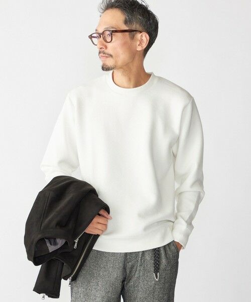 SHIPS / シップス Tシャツ | SHIPS: ジャカード ライト ロングスリーブ プルオーバー | 詳細2