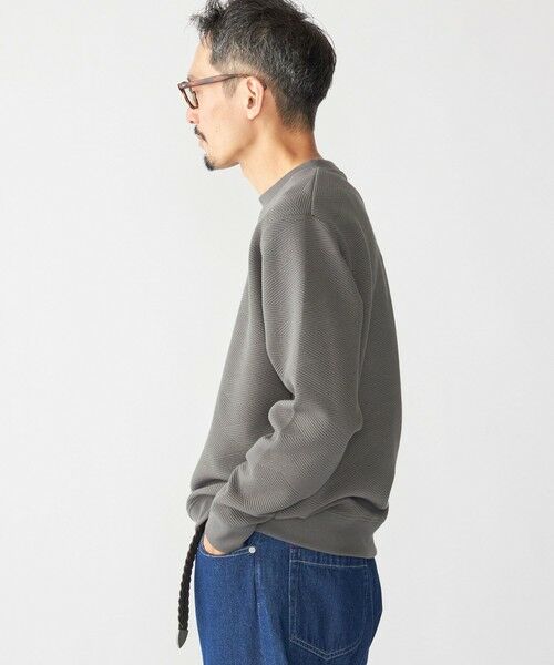 SHIPS / シップス Tシャツ | SHIPS: ジャカード ライト ロングスリーブ プルオーバー | 詳細14