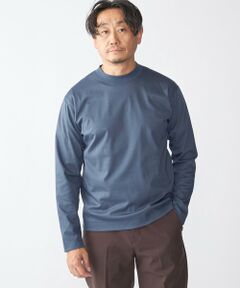 SHIPS / シップス Tシャツ | SHIPS: ハイゲージ クルーネック ロングスリーブ Tシャツ