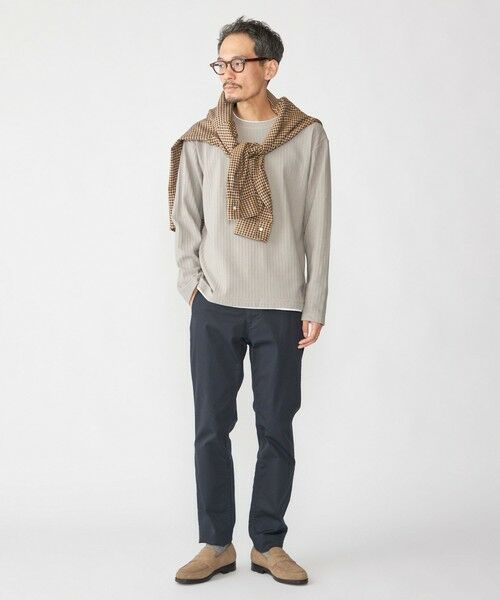 SHIPS / シップス Tシャツ | SHIPS: フェイク レイヤード クルーネック ロングスリーブ | 詳細1