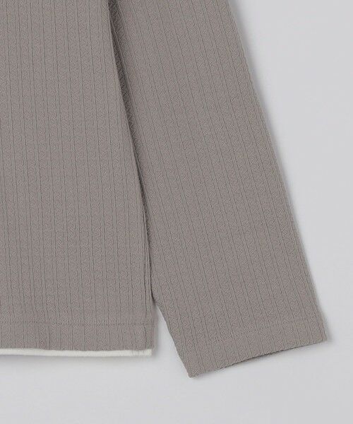 SHIPS / シップス Tシャツ | SHIPS: フェイク レイヤード クルーネック ロングスリーブ | 詳細7