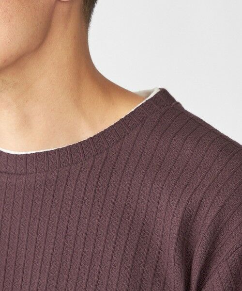 SHIPS / シップス Tシャツ | SHIPS: フェイク レイヤード クルーネック ロングスリーブ | 詳細17