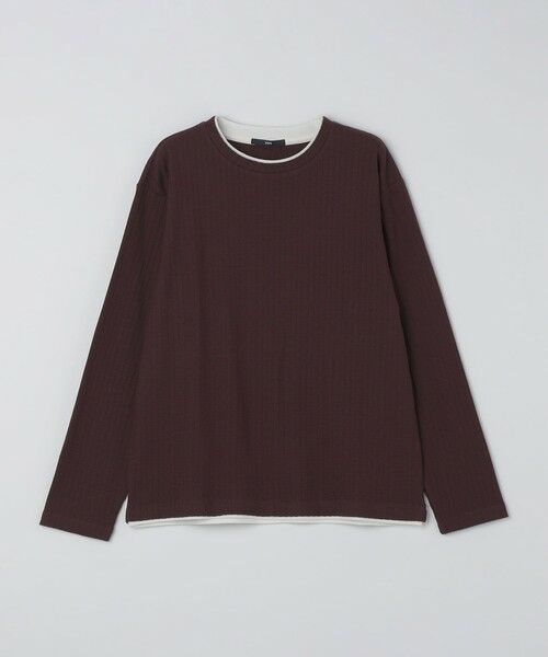 SHIPS / シップス Tシャツ | SHIPS: フェイク レイヤード クルーネック ロングスリーブ | 詳細19