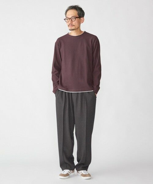 SHIPS / シップス Tシャツ | SHIPS: フェイク レイヤード クルーネック ロングスリーブ | 詳細15