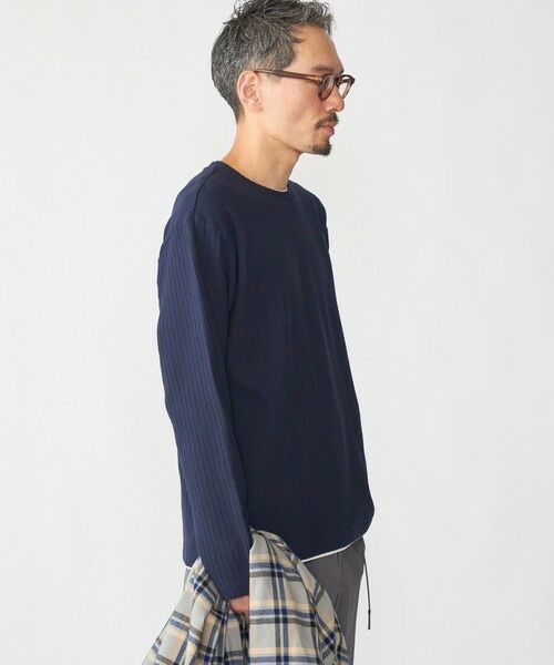 SHIPS / シップス Tシャツ | SHIPS: フェイク レイヤード クルーネック ロングスリーブ | 詳細28