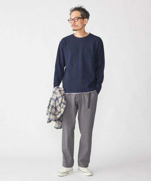 SHIPS / シップス Tシャツ | SHIPS: フェイク レイヤード クルーネック ロングスリーブ | 詳細21