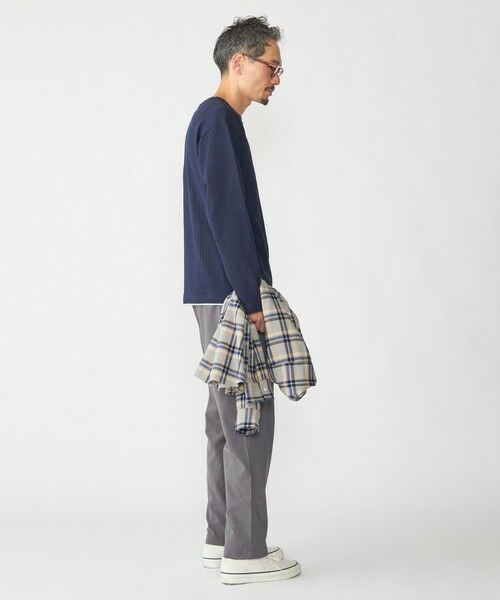 SHIPS / シップス Tシャツ | SHIPS: フェイク レイヤード クルーネック ロングスリーブ | 詳細24