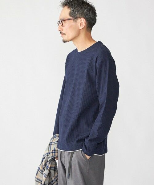 SHIPS / シップス Tシャツ | SHIPS: フェイク レイヤード クルーネック ロングスリーブ | 詳細26