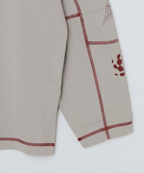 SHIPS / シップス Tシャツ | ROA: INFO STITCH LONG SLEEVE | 詳細3