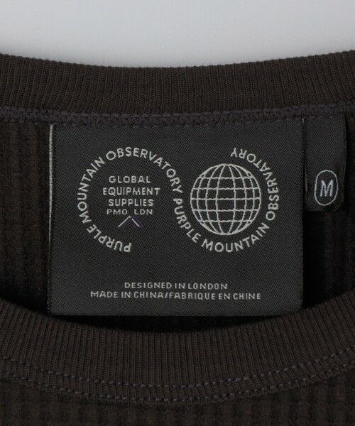 SHIPS / シップス Tシャツ | PURPLE MOUNTAIN OBSERVATORY: WAFFLE JERSEY | 詳細5
