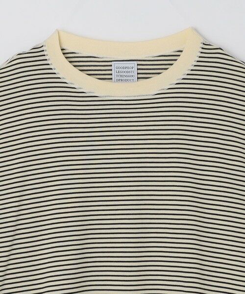 SHIPS / シップス Tシャツ | GP/GS/GP: ループバック ストライプ ジャージー | 詳細2