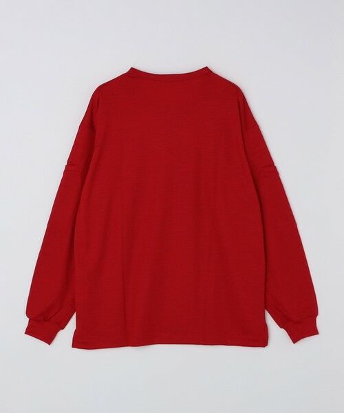 SHIPS / シップス Tシャツ | tone: ARM POCKET WOOL SHIRT | 詳細2