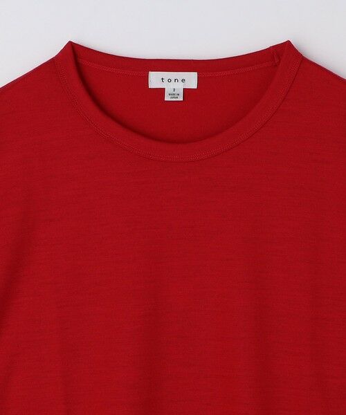 SHIPS / シップス Tシャツ | tone: ARM POCKET WOOL SHIRT | 詳細3