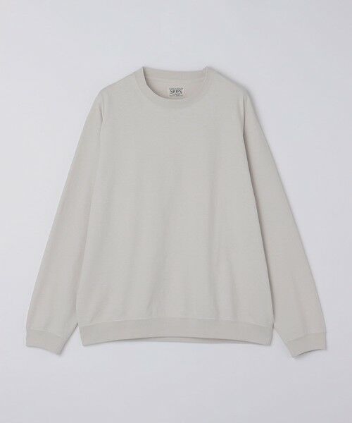 SHIPS / シップス Tシャツ | SHIPS: AUTHENTIC コットン スウェット ロングスリーブ Tシャツ | 詳細4