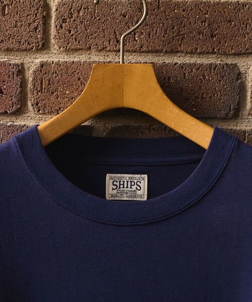 SHIPS / シップス Tシャツ | SHIPS: AUTHENTIC コットン スウェット ロングスリーブ Tシャツ | 詳細15