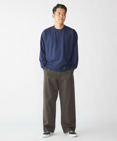 SHIPS / シップス Tシャツ | SHIPS: AUTHENTIC コットン スウェット ロングスリーブ Tシャツ | 詳細16