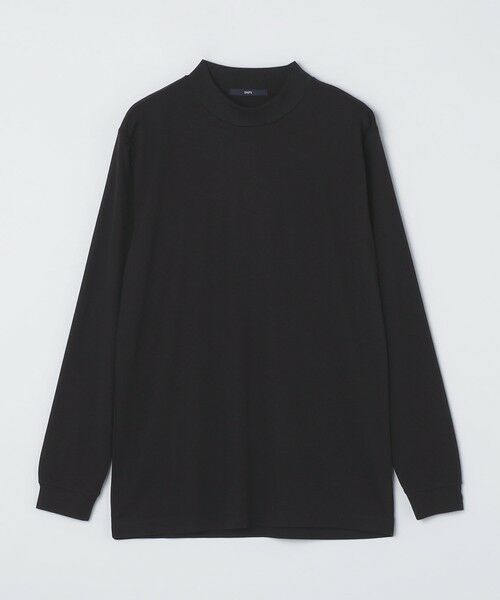 SHIPS / シップス Tシャツ | 【WEB限定】SHIPS: ポンチ モックネック ロングスリーブ Tシャツ | 詳細6