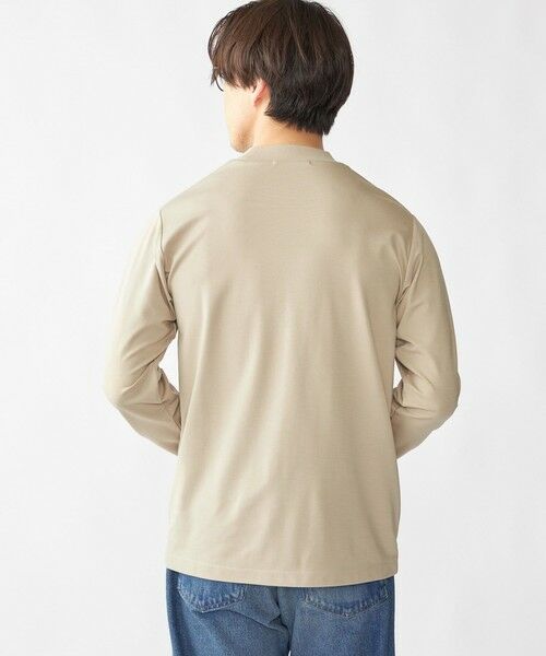 SHIPS / シップス Tシャツ | 【WEB限定】SHIPS: ポンチ モックネック ロングスリーブ Tシャツ | 詳細15